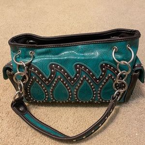 Authentic Leather Montana West Satchel